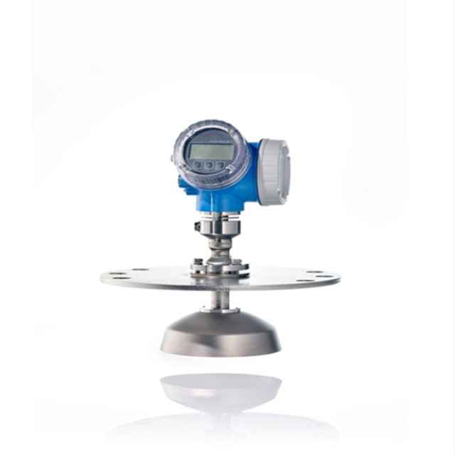 Radar measurement Time-of-Flight Micropilot FMR57 E+H  origin quality sensor  applying  solids level 
