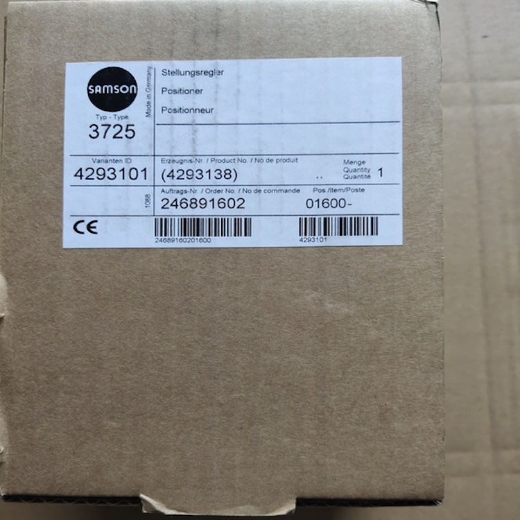 Samson Positio<i></i>ner 3730-2 for Pressure Co<i></i>ntrol Valve Smart Positioners