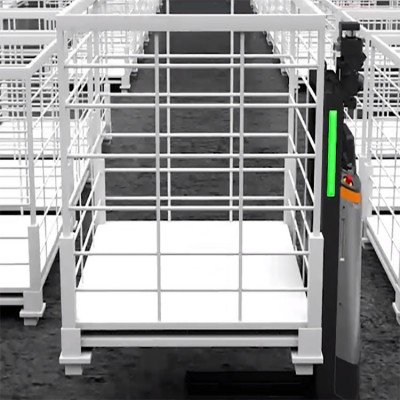 Mobile Robot High Stability Self-adaption Transport Robot Adaptable to Different Carriers  Flexibili图2