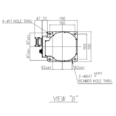 HH4L 6 Axis Payload 4kg Reach 1131mm High Accuracy High Flexibility Assembly Machine Material Handli图3
