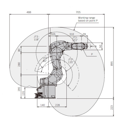 RS005N Robot，Kawasaki Robot图4