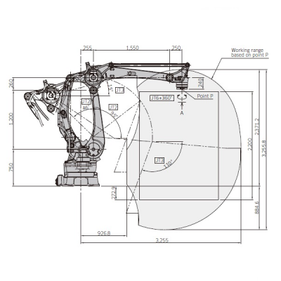 CP180L Robot，Kawasaki Robot图2