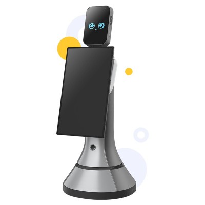 AI Hotel Museum Robot with Advertising and Intelligent Reception Consultation Service Robot图2