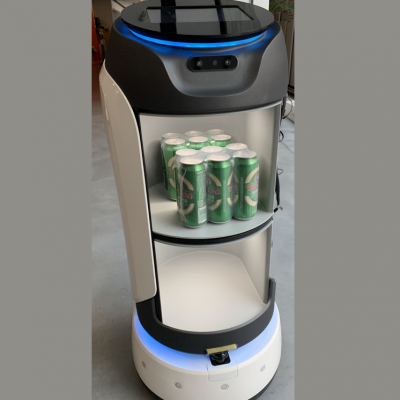 AI Hotel Delivery Robot with Elevator control and Intelligent Autonomous Navigation Service Robot图3