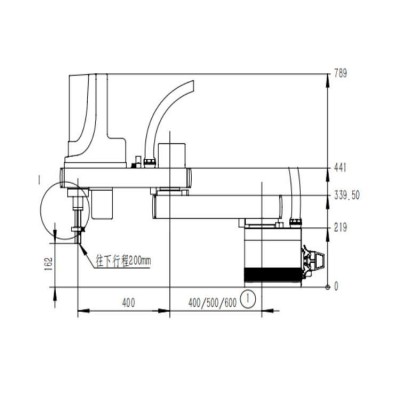 China Robot Industrial STH100-10kg-800/900/1000mm For The Production Line Assembly As Assembly Robot图4