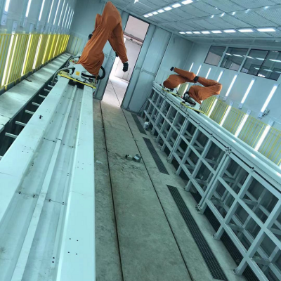 6 Aixs Mig Welding Robot With 5000KG Payload And 3300MM Reach Robot Rails As Other Welding Equipment图4