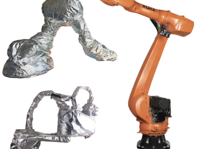 Wholesale Kuka Industrial Robot Protective Cover Spray Paint Waterproof and Dustproof Ics Robot Prot Image 4