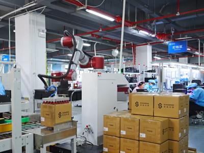 6 Axis Collaborative Robot Arm JAKA Zu 18 With CNGBS Robotic Gripper for Warehouse Automated Picking Image 3