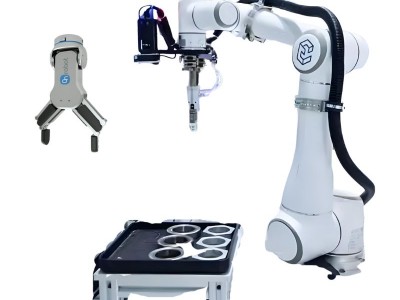 ELite EC66 Maximum Reaching 914mm Maximum Payload 6KG Collaborative Robot Arm System for Stacked Car Image 5