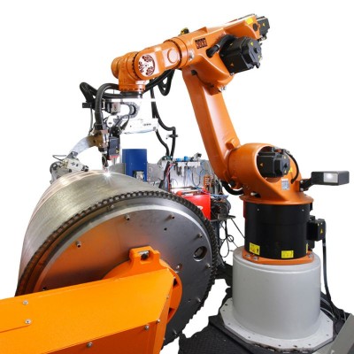 Fully Automatic Robot Arm 6 Axis KUKA KR16 R2010 Industrial Robot Arm Gripper for Palletizing Mater