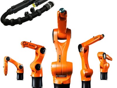 Universal Robot Arm 6 Axis Kuka KR 16 R1610 With CNGBS Robotic Gripper and Dress Pack for Robotic Ha Image 3