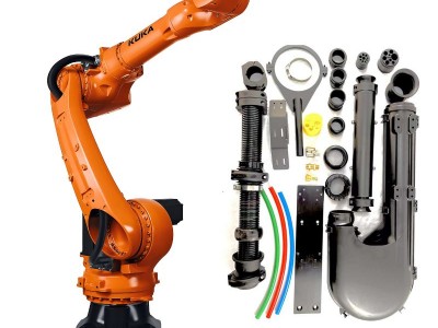 Universal Robot Arm 6 Axis Kuka KR 16 R1610 With CNGBS Robotic Gripper and Dress Pack for Robotic Ha Image 4