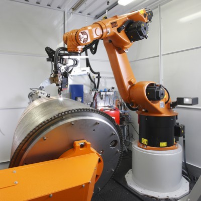 Fully Automatic Robot Arm 6 Axis KUKA KR16 R2010 Industrial Robot Arm Gripper for Palletizing Mater