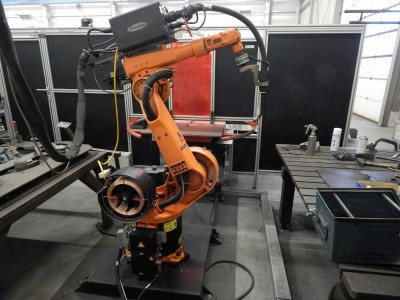 Fully Automatic Robot Arm 6 Axis KUKA KR16 R2010 Industrial Robot Arm Gripper for Palletizing Mater Image 2