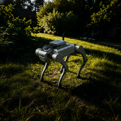 Professional Scientific Research Quadruped Robot Dog Home Companion Intelligent AI Robot Dog Price Image 2