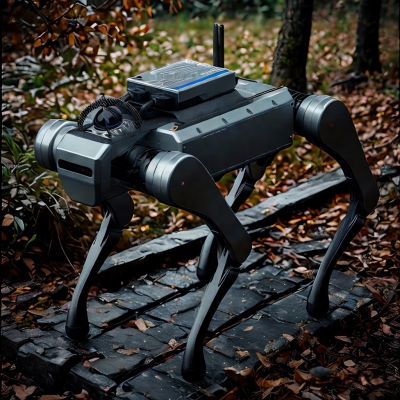 Professional Scientific Research Quadruped Robot Dog Home Companion Intelligent AI Robot Dog Price Image 3