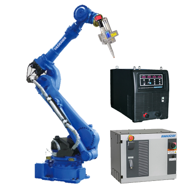 Yaskawa Arm GP225 Material Handling Robot Welding Station