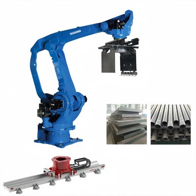 Food Building Material Automatic Palletizing Yaskawa MOTOMAN PL190 Custom Gripper Image 2