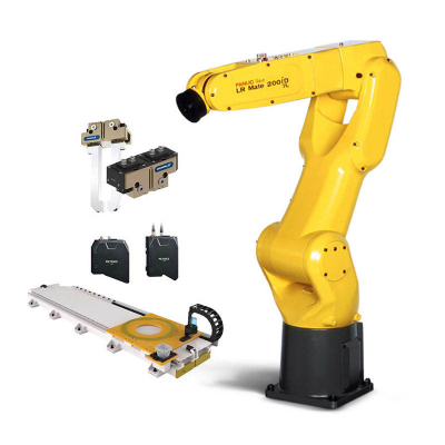 6 Axis FANUC Robot LR Mate 200iD/7L 3D Vision DH Robot Gripper Handling Auto Pick and Place Image 2