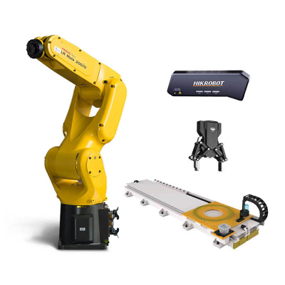 FANUC Robot LR Mate 200iD 3D Vision DH Robot Gripper Intelligent Handling Pick and Place
