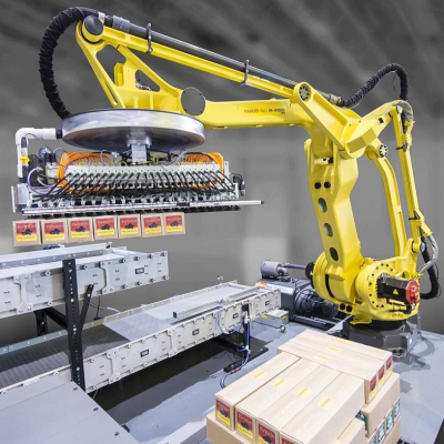 FANUC Industrial Robots Arm M-410iC/315 With Hand Gripper for Robot Palletizer Handling Image 2