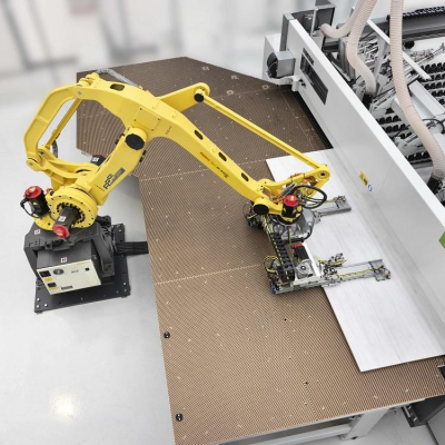 FANUC Industrial Robots Arm M-410iC/315 With Hand Gripper for Robot Palletizer Handling Image 3