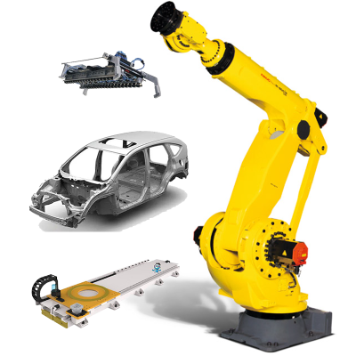 Industrial Handling Robot FANUC M-900iB/400L With Hand Gripper for Robot Palletizer Handling Image 2