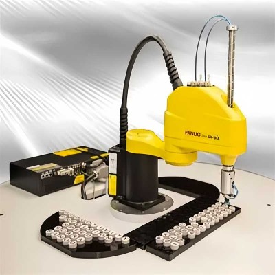 FANUC SCARA Robot SR-3iA Pick-and-Place Micro-Assembly Circuit Board Loading Industrial Robot Image 3