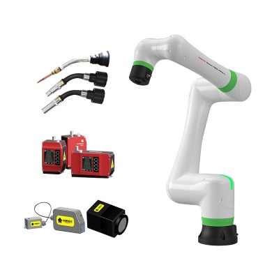 FANUC CRX-10iA Cobot Arc Welding Collaborative Robot with Welding Machine and Positioner Image 3