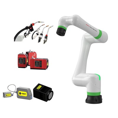 FANUC CRX-20iA/L Cobot Arc Welding Collaborative Robot with Welding Machine and Positioner