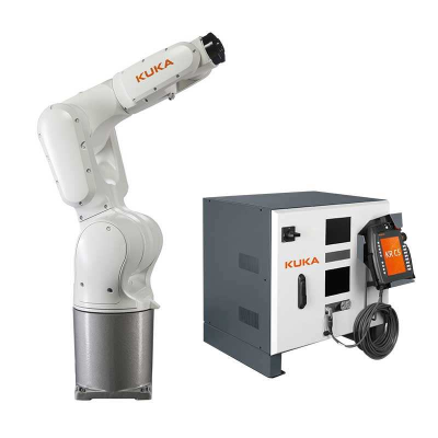 KUKA Robot KR10 R1100-2 COGNEX 3D Vision SCHUNK Gripper Handling Sorting Workstation Image 3