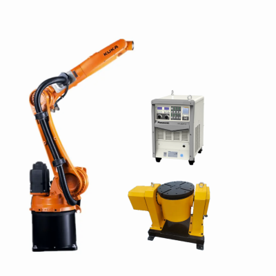 KUKA KR10 R1440-2 With Translator Workpieces Turned Over High Accuracy 6 Aixs Arc Welding Robot