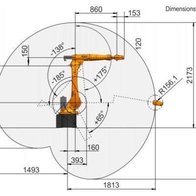 KUKA KR12 R1810-2 Robotic Arm for Automation, Welding & Handling Image 4