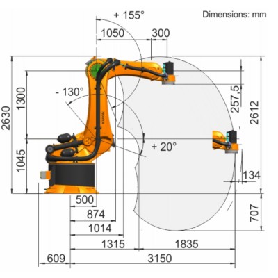 KUKA KR470-2 PA Robotic Palletizing Cell Image 4
