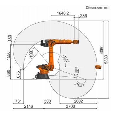 KUKA KR480 R3700-2 Extended Range Palletizing Automation Image 3