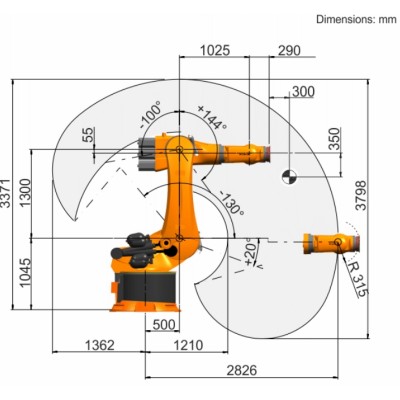 KUKA KR500 R2830 High-Speed Palletizing Robot Image 3