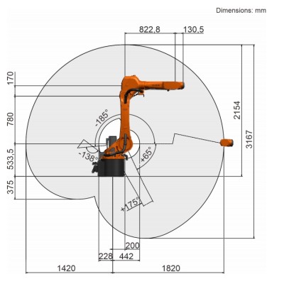 KUKA KR20 R1820-2 E Foundry Robot for Welding & Handling Image 3