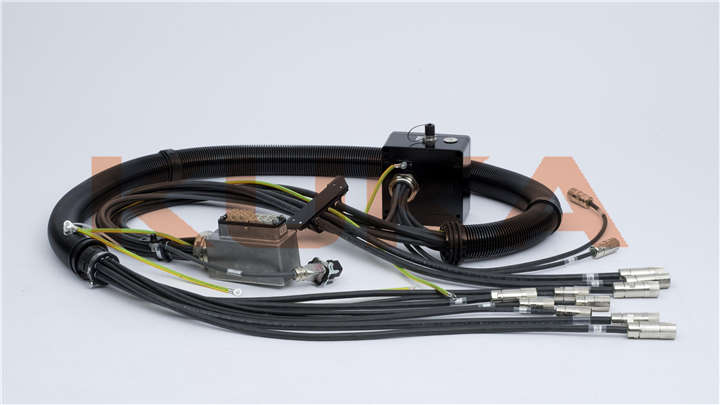 KUKA Robot Spare Part Complete KR C4 Robot Cable Set Part No. 215923