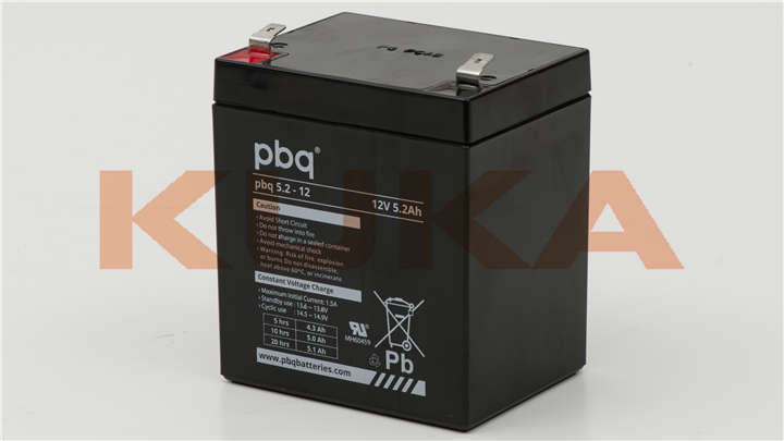 KUKA Robot Spare Part Battery 12V/5.0/5.2Ah Part No. 115723